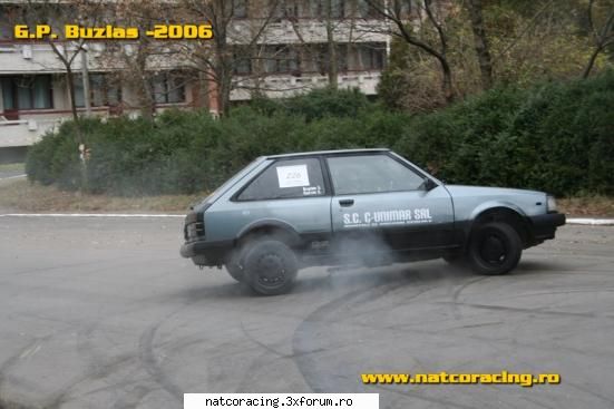 Buzias - nu chiar!cea mai belea! dar ghinionu o venit cu - Campionatul de automobilism Timis - 2006